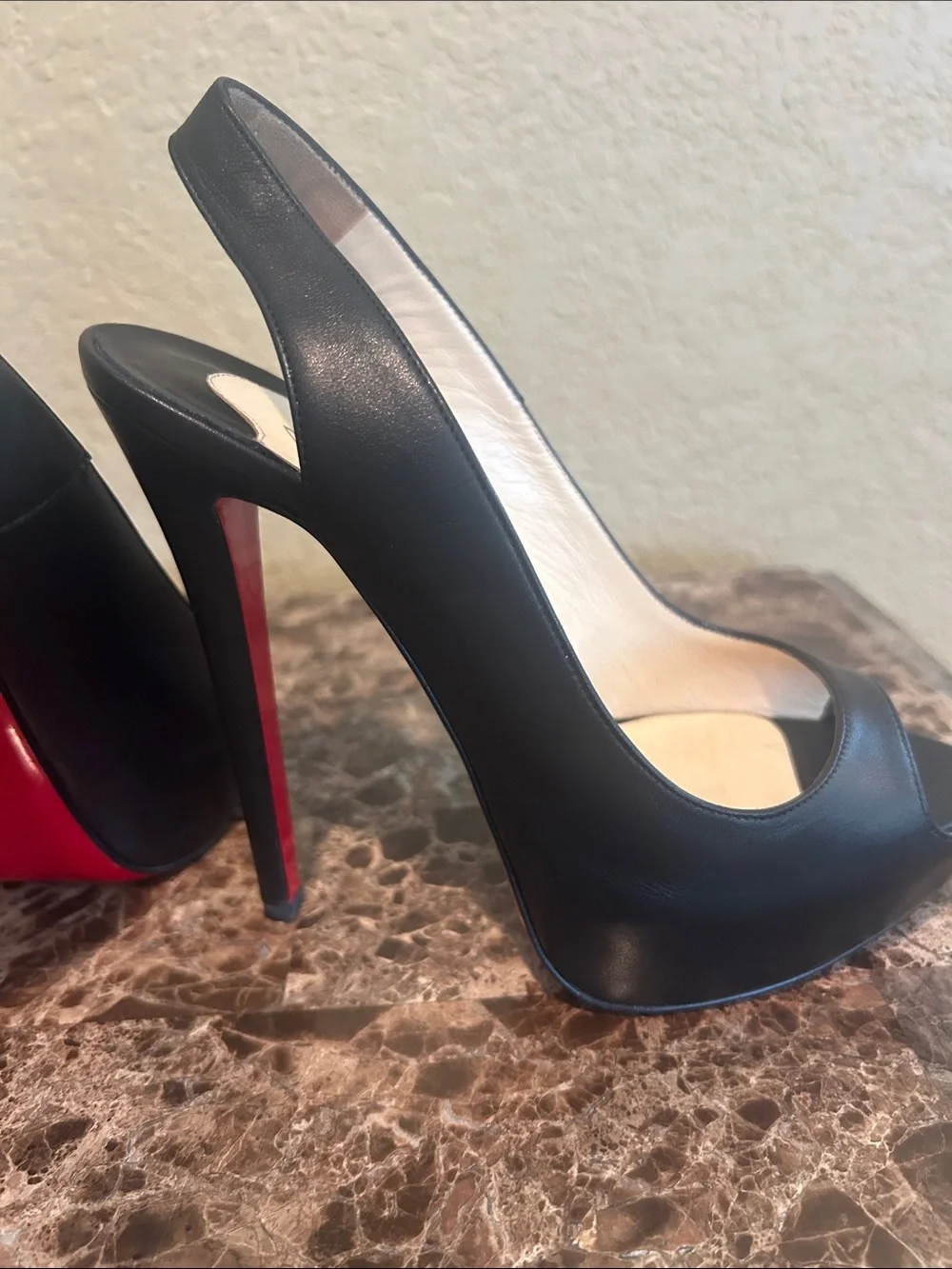 Christian Louboutin look smooth